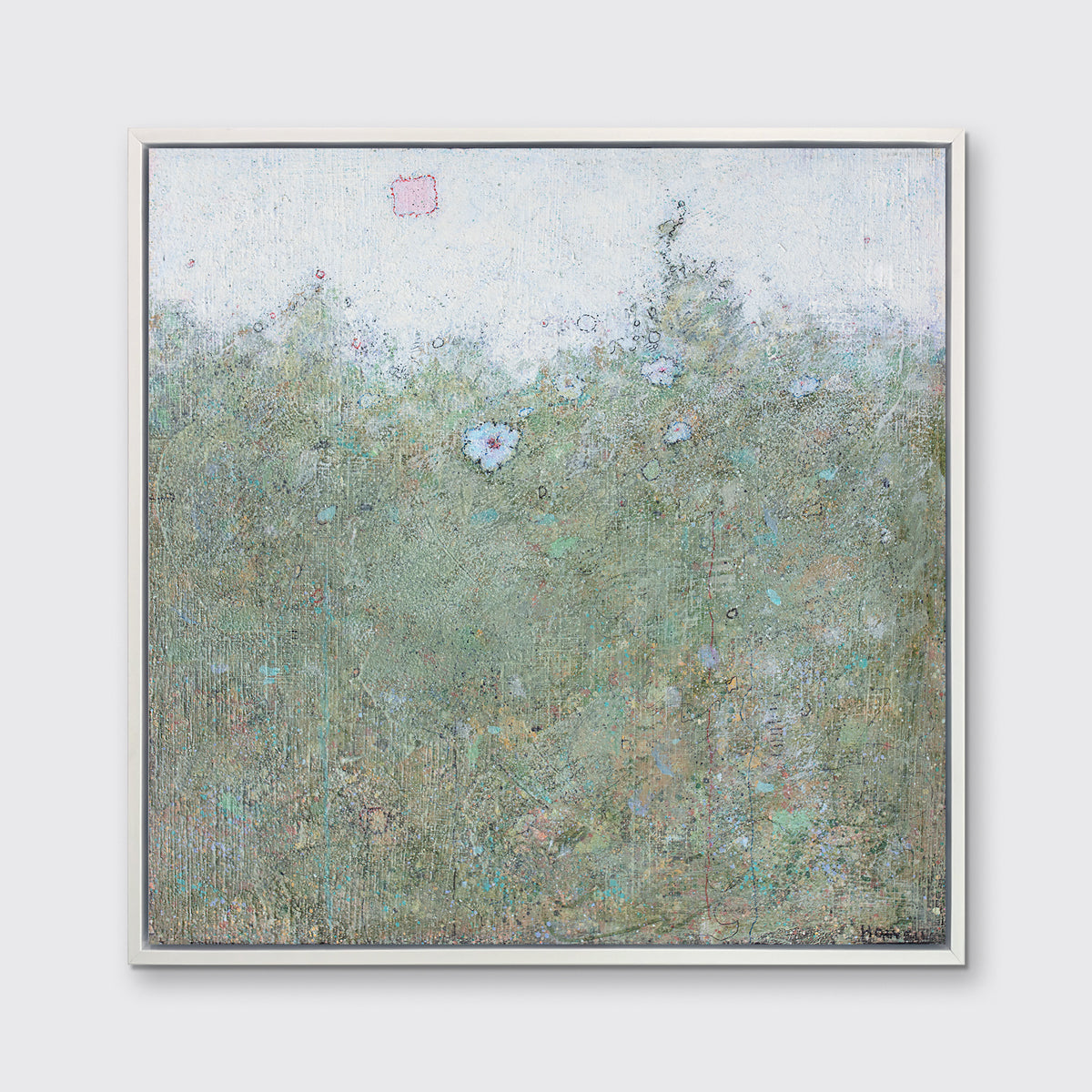 Blue Flower - Open Edition Canvas Print