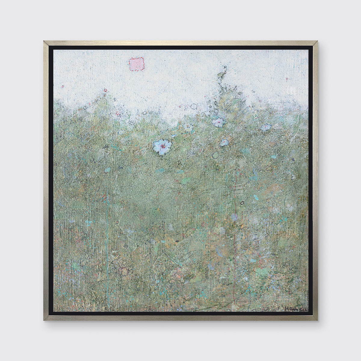 Blue Flower - Open Edition Canvas Print
