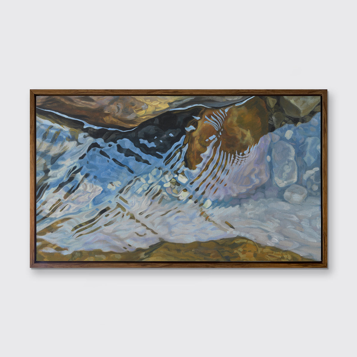 Blue Reflection - Limited Edition Canvas Print