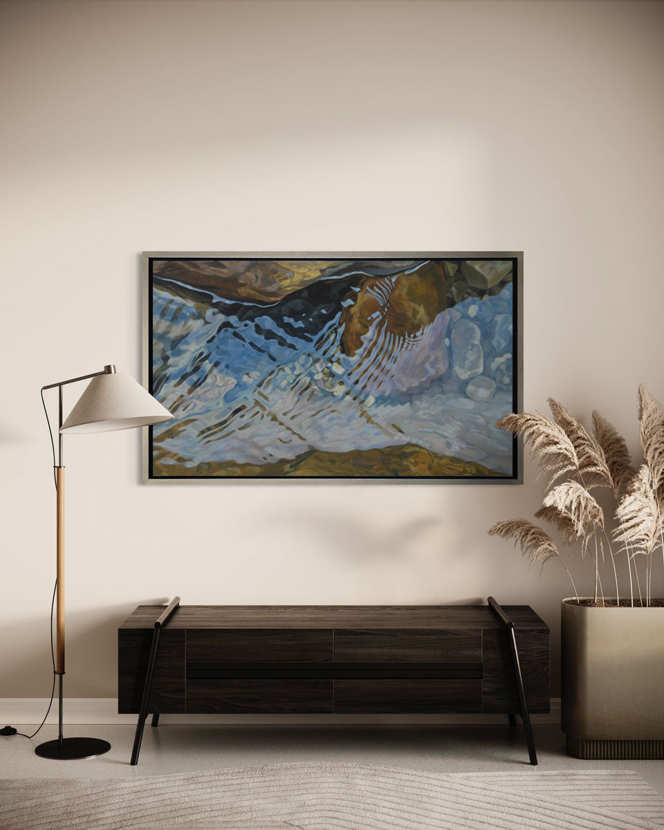 Blue Reflection - Limited Edition Canvas Print