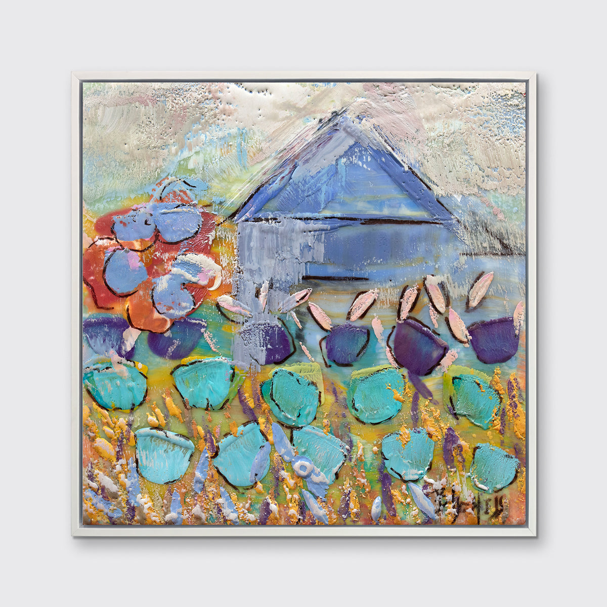 Blueberry Farm - Open Edition Canvas Print
