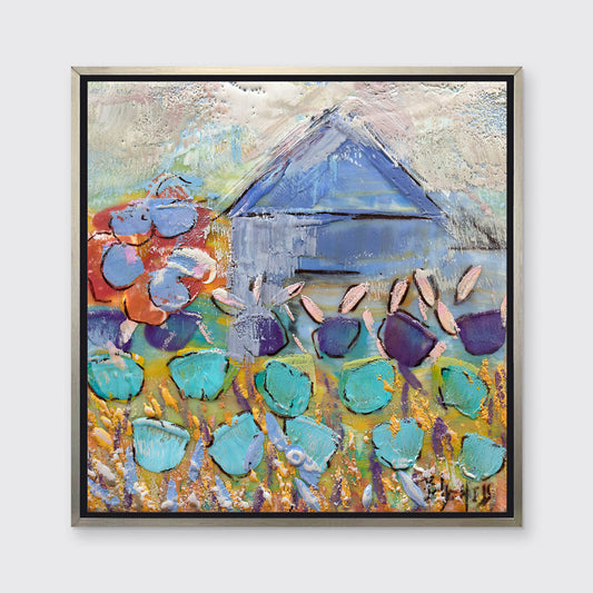 Blueberry Farm - Open Edition Canvas Print