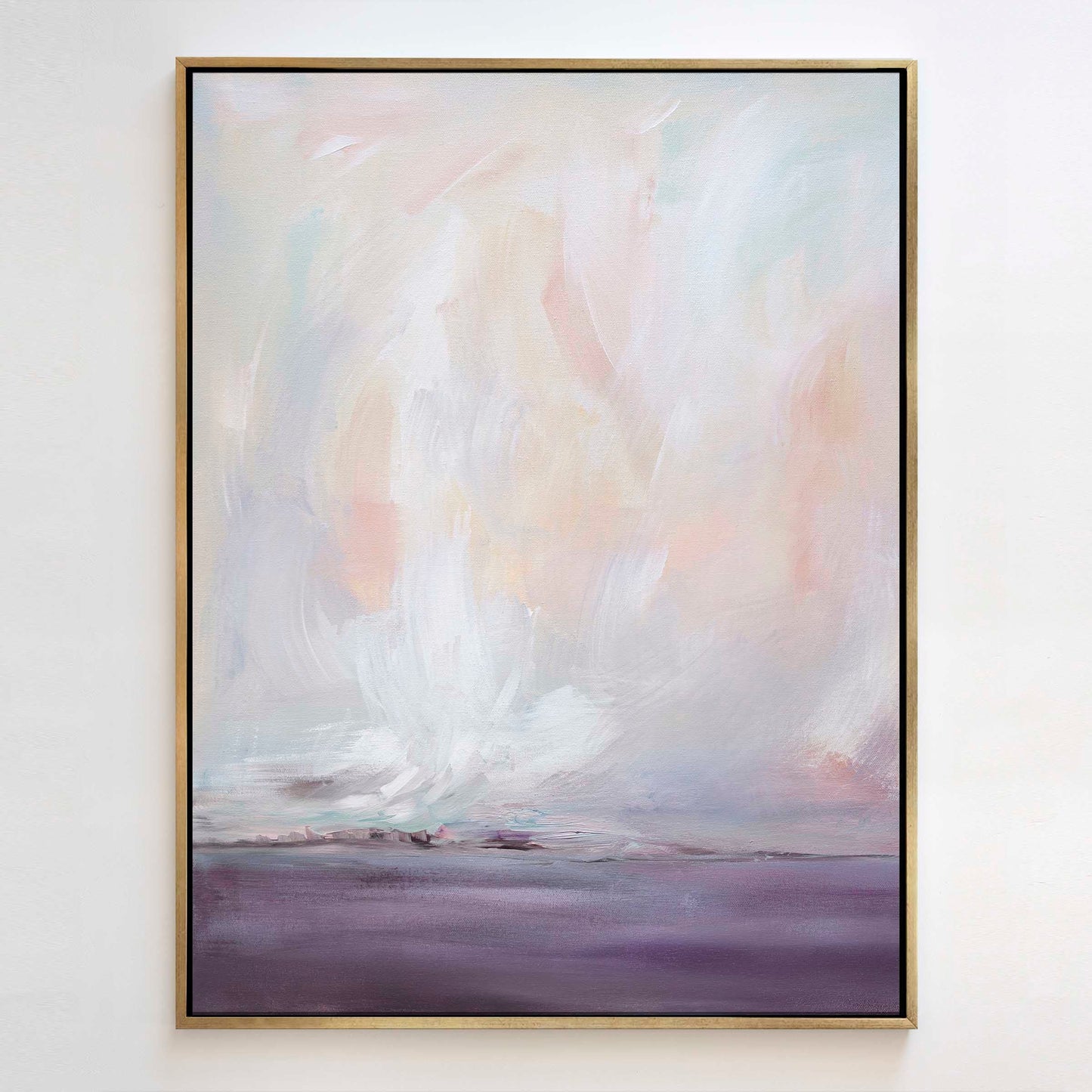 Blush Quiet in the Distance - Canvas Print