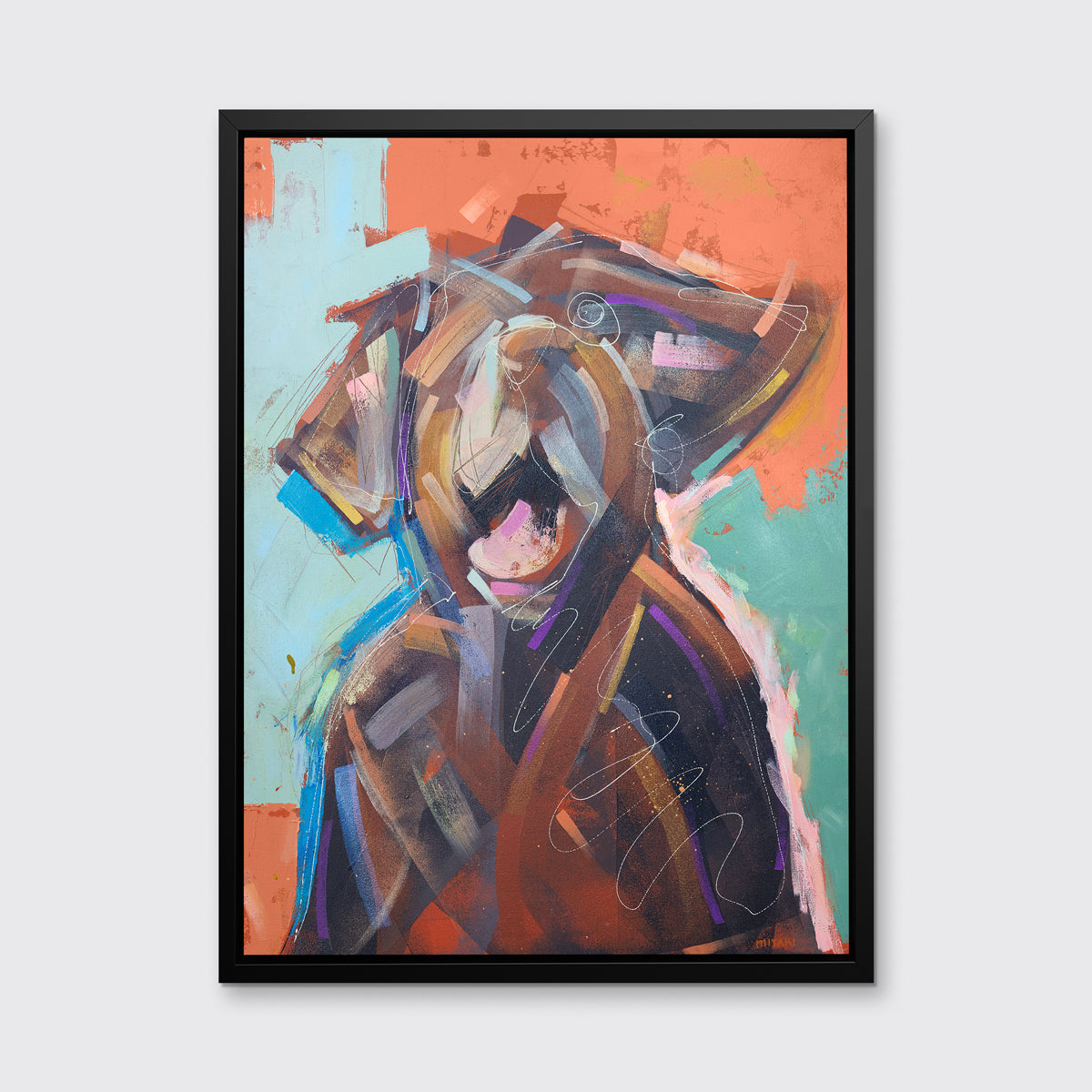 Brown Lab - Limited Edition Canvas Print