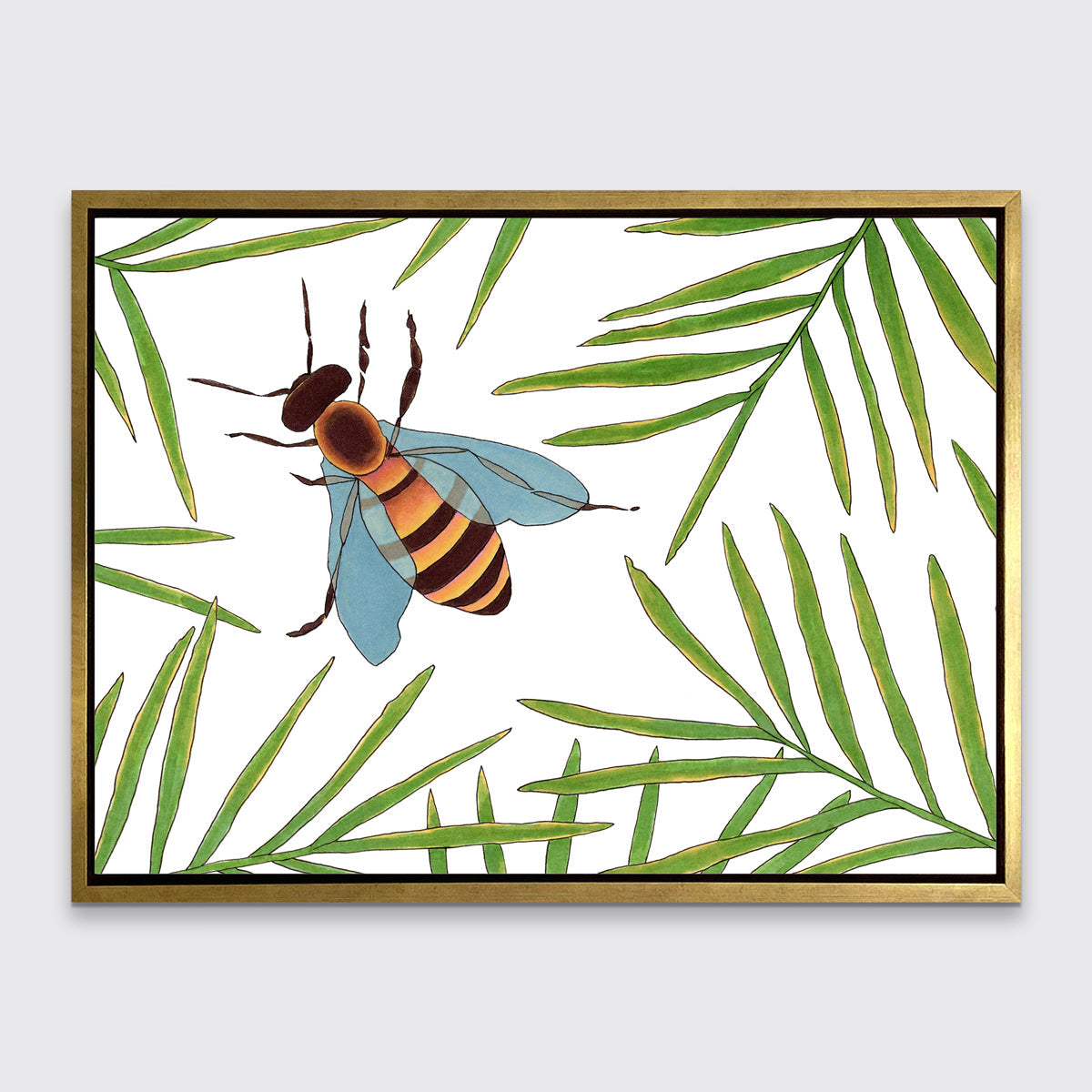 Bumbling - Open Edition Canvas Print