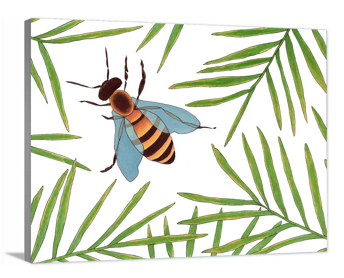 Bumbling - Open Edition Canvas Print