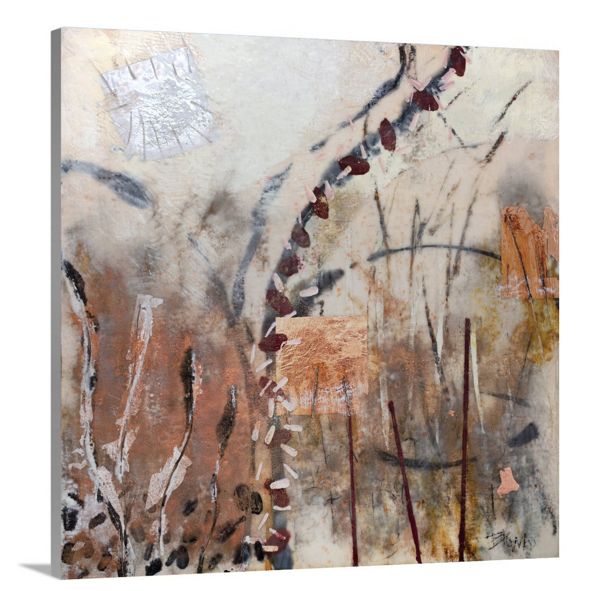 Burnished Trees - Open Edition Canvas Print