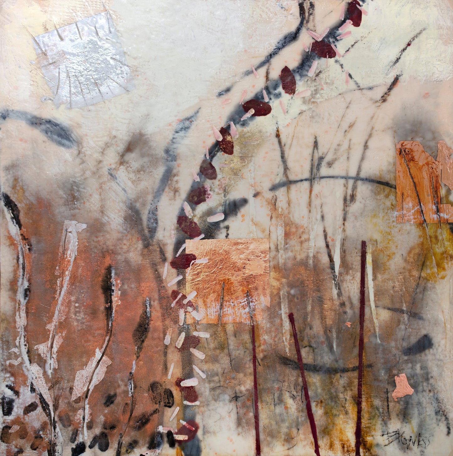 Burnished Trees - Open Edition Canvas Print