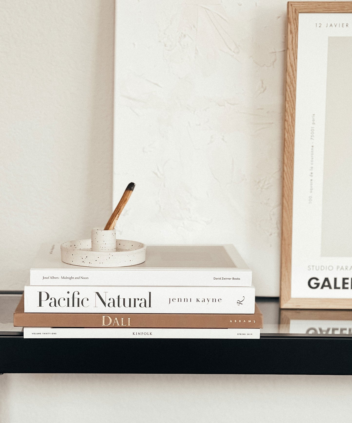 Palo Santo Holder - White