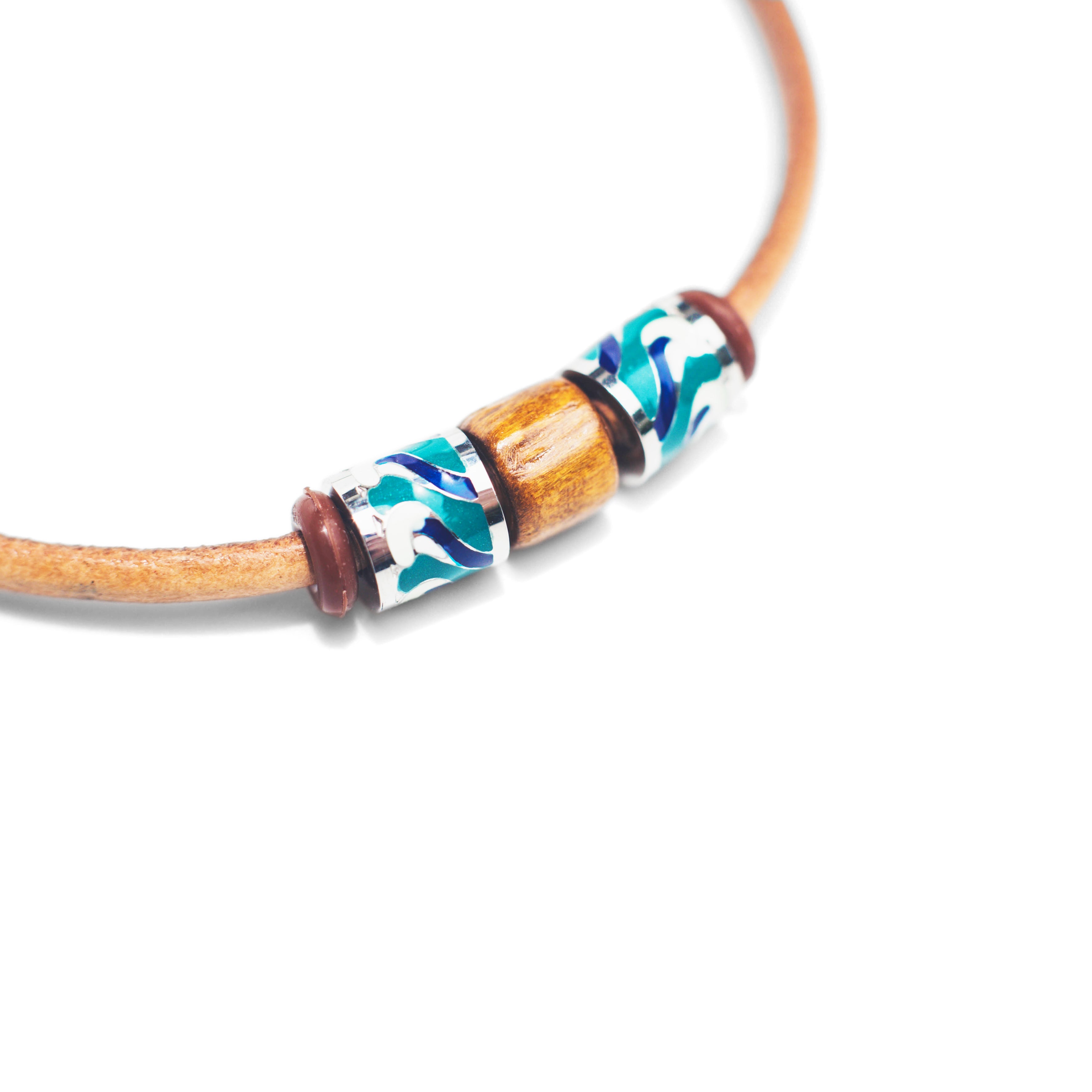 Path of Promise Leather Bracelet