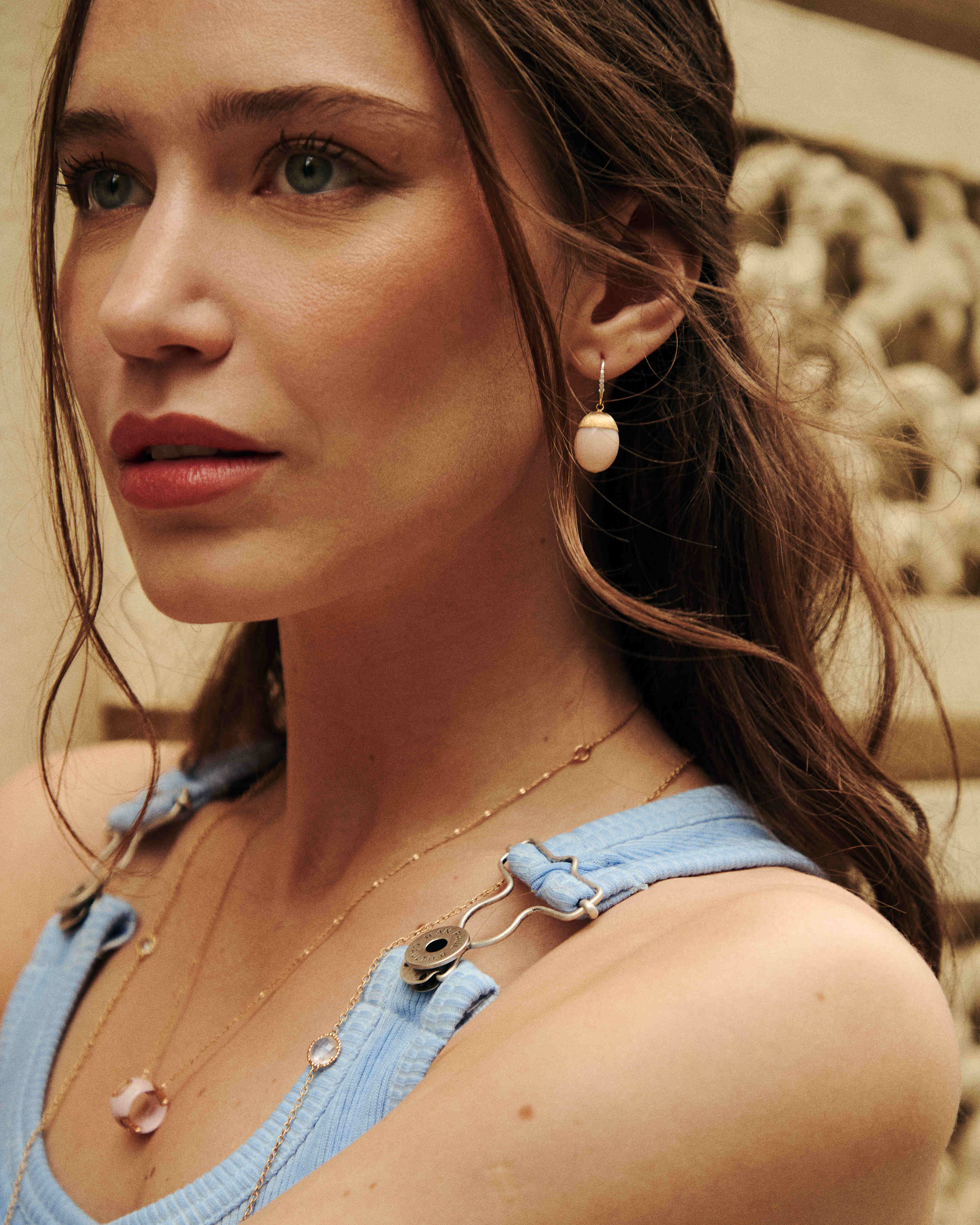 Damiani 18K Rose Gold & Ceramic Diamond Pendant Necklace 20078429