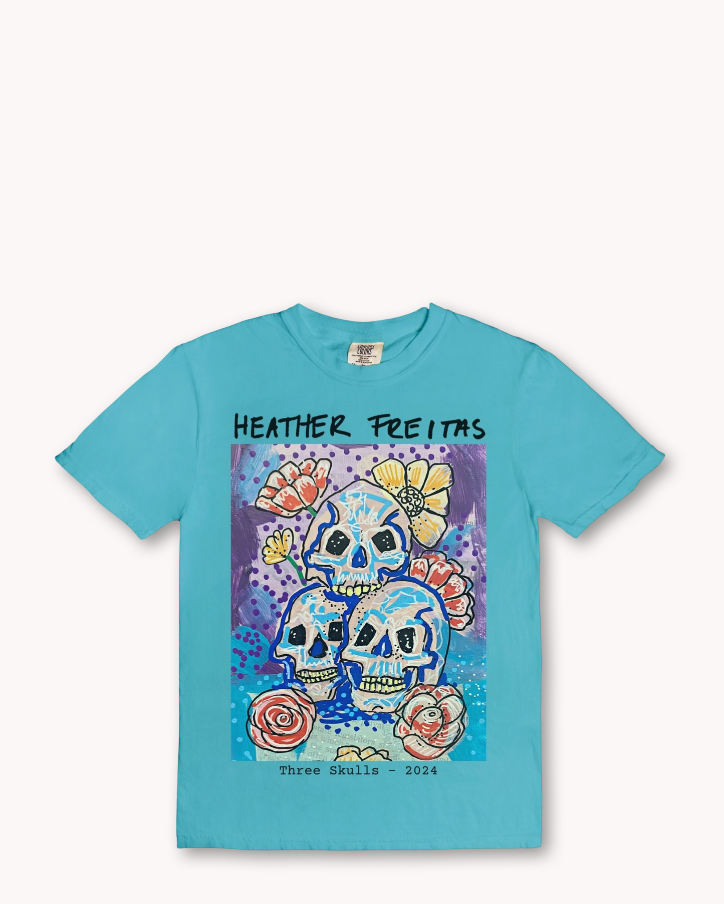 Three skulls Tee