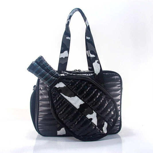 Pickleball Tote Mini Black Camo