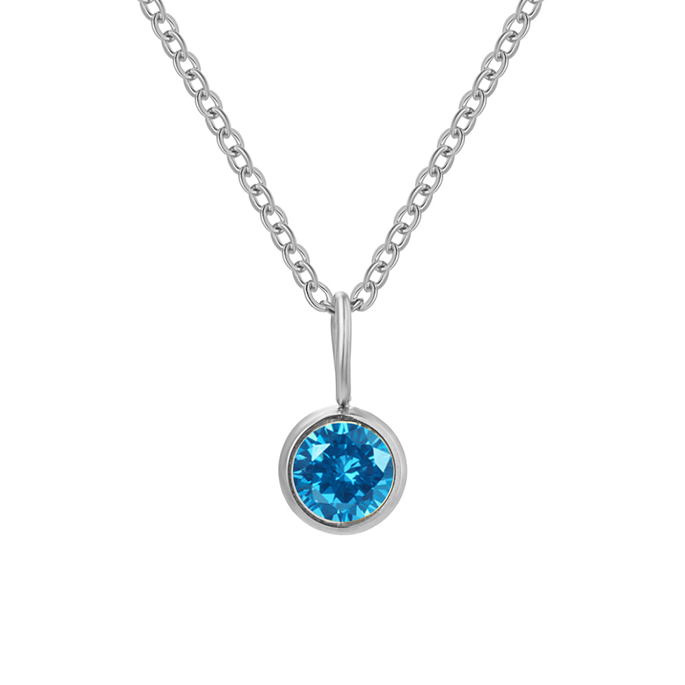 Lumière Birthstone Necklace Month & Zodiac Collection