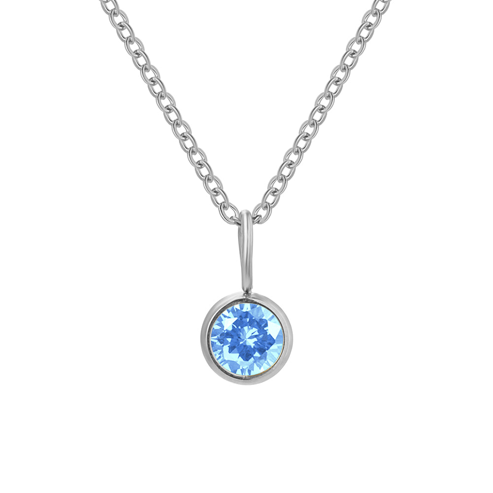 Lumière Birthstone Necklace Month & Zodiac Collection
