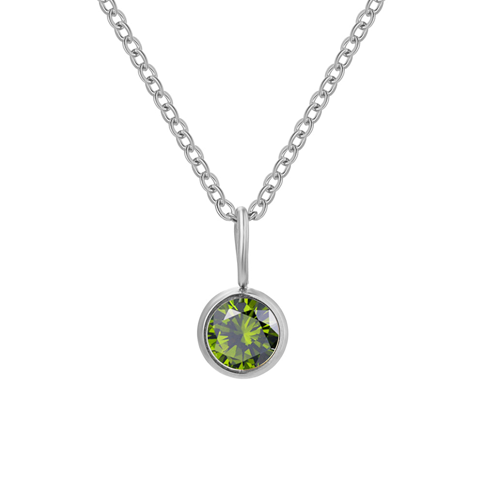 Lumière Birthstone Necklace Month & Zodiac Collection