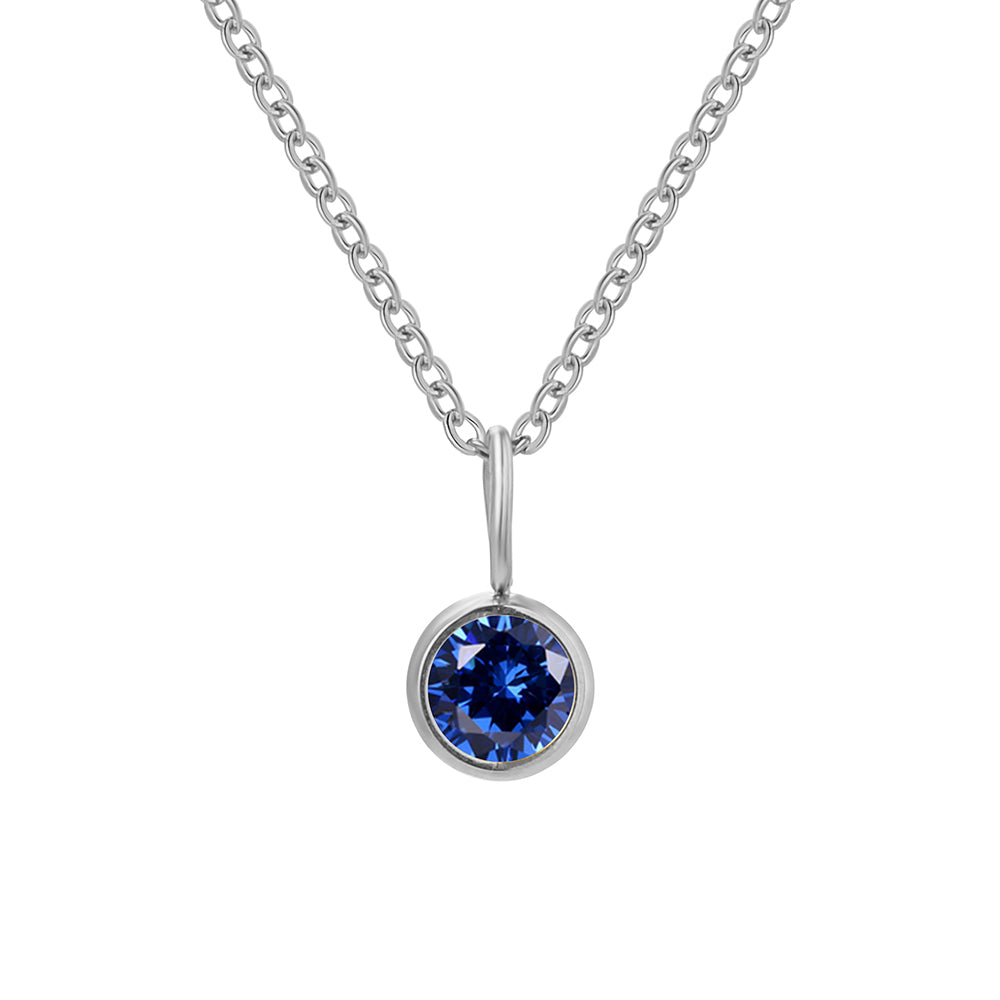 Lumière Birthstone Necklace Month & Zodiac Collection