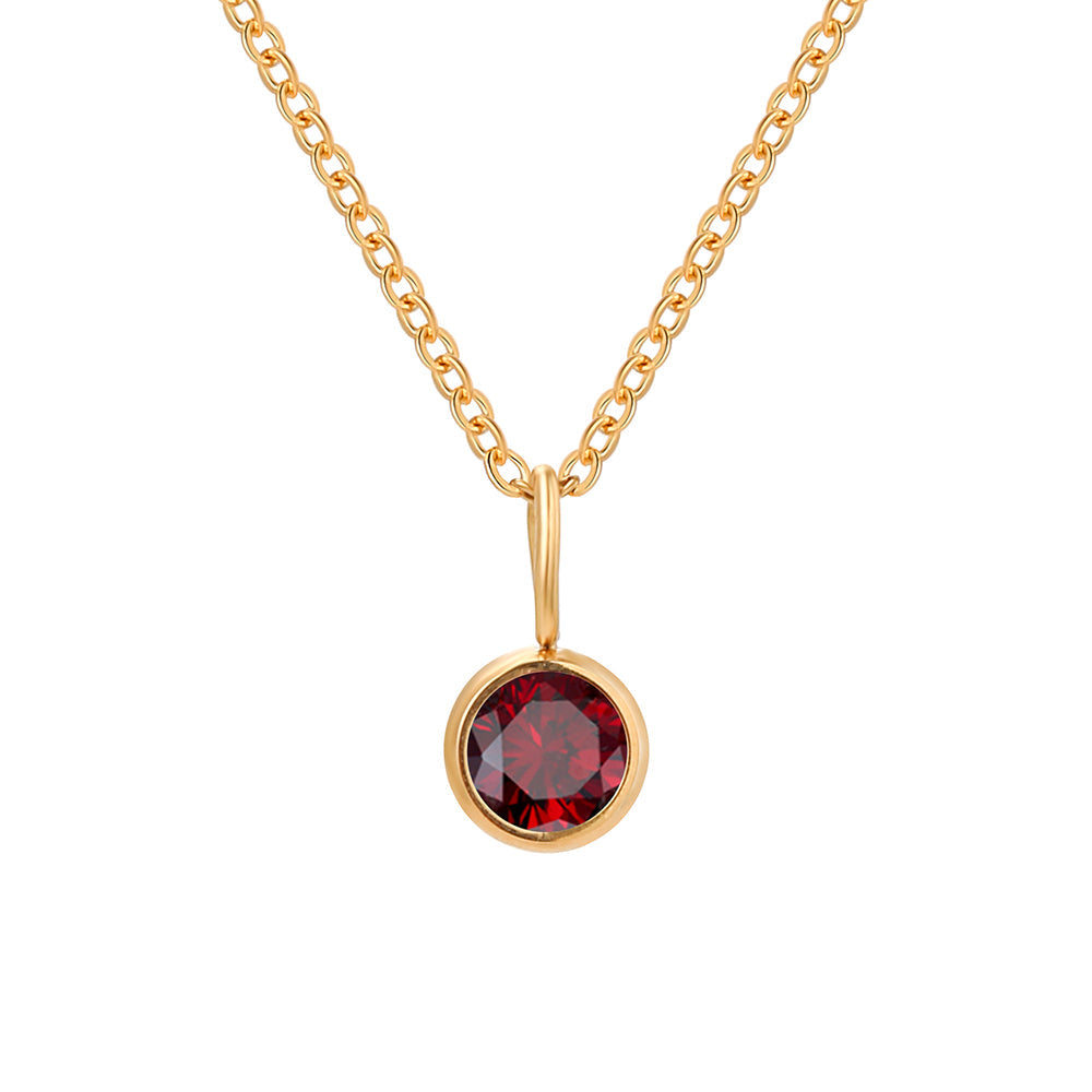 Lumière Birthstone Necklace Month & Zodiac Collection