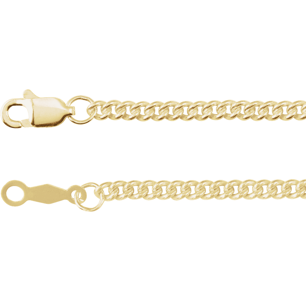 Maison Curbé™ 14K Gold Curb Chain Necklace