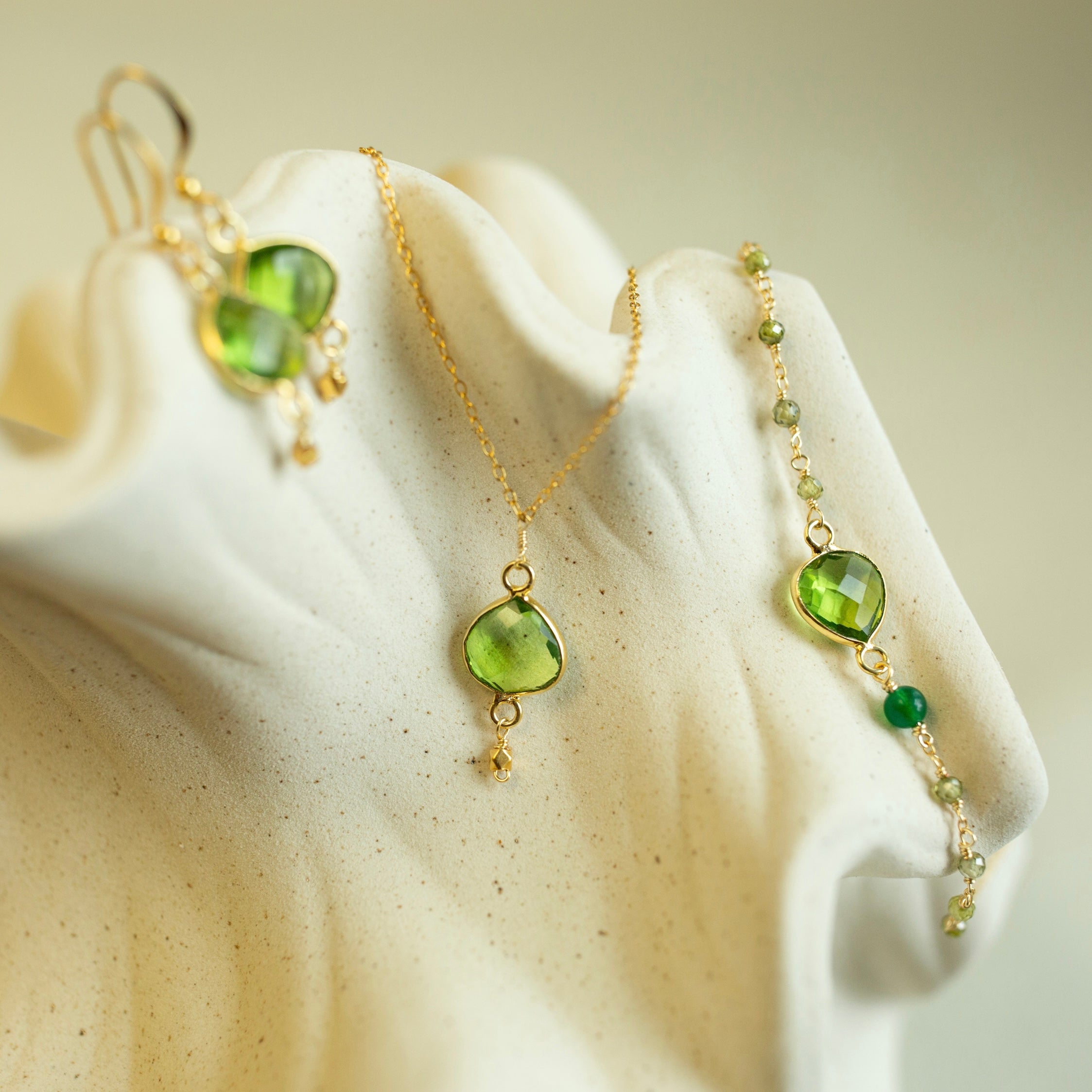 Peridot Ballet Bracelet