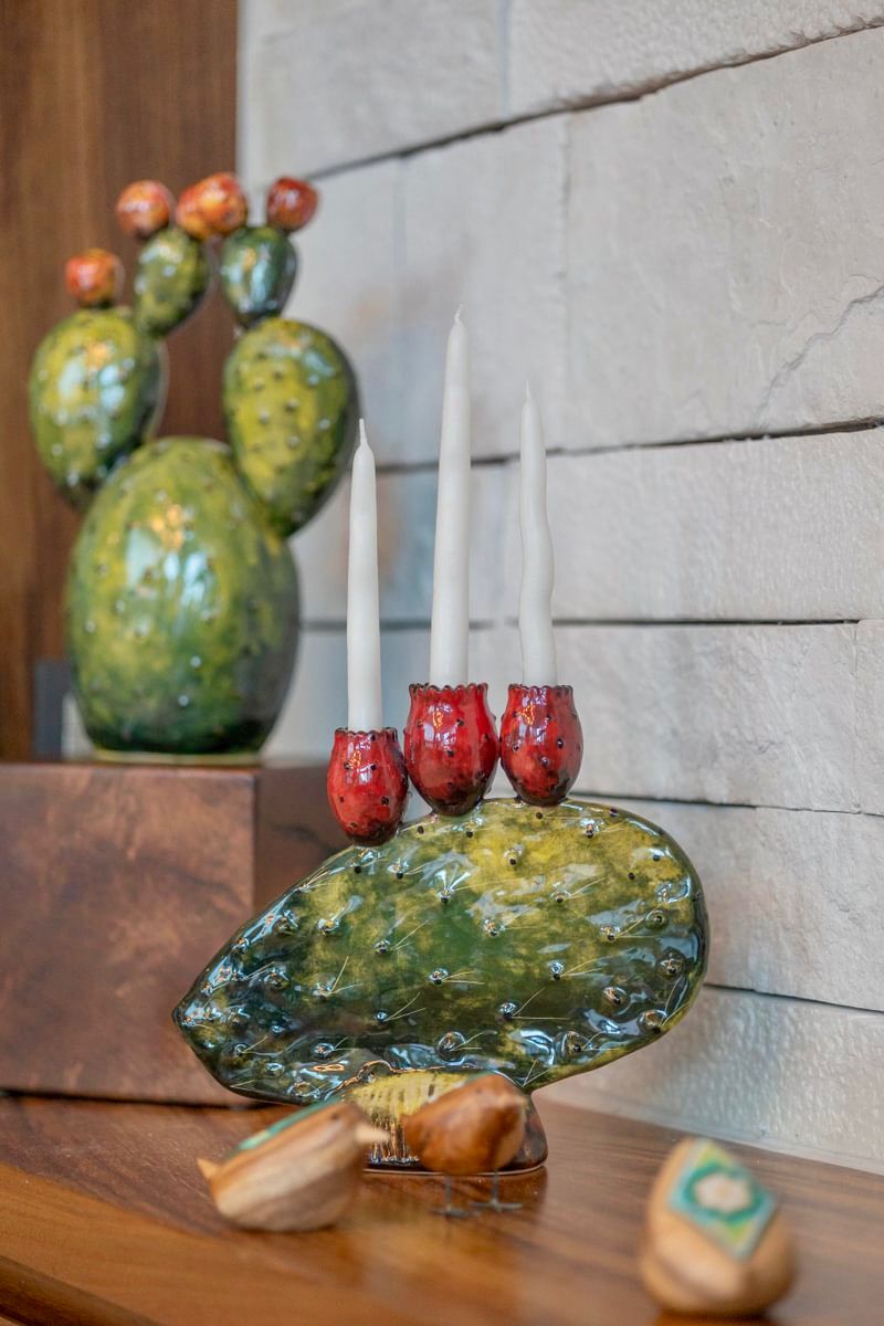 Cactus Glow Candle Holder