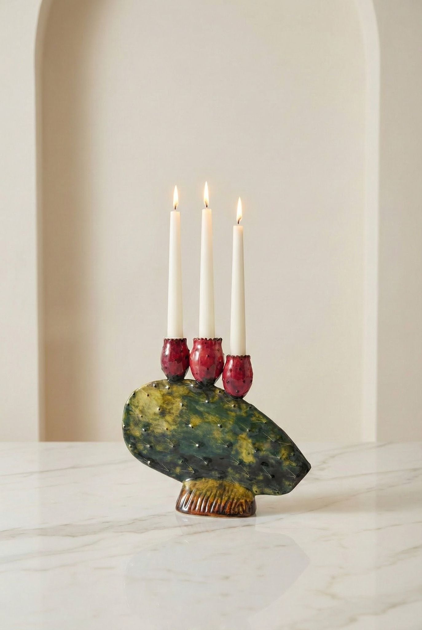 Cactus Glow Candle Holder