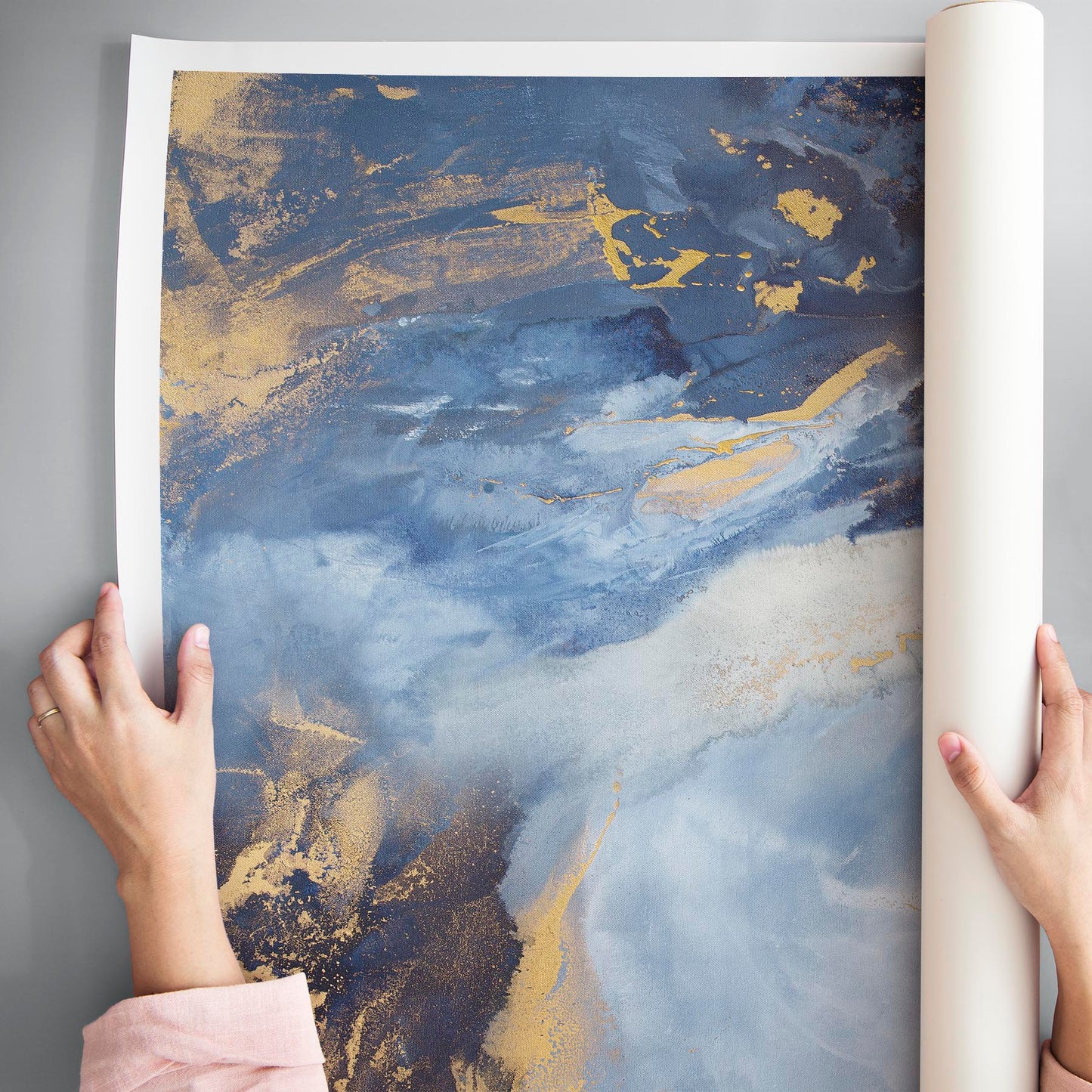 Celestial Sapphire - Canvas Print