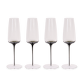 Smoke Stem Champagne Glasses