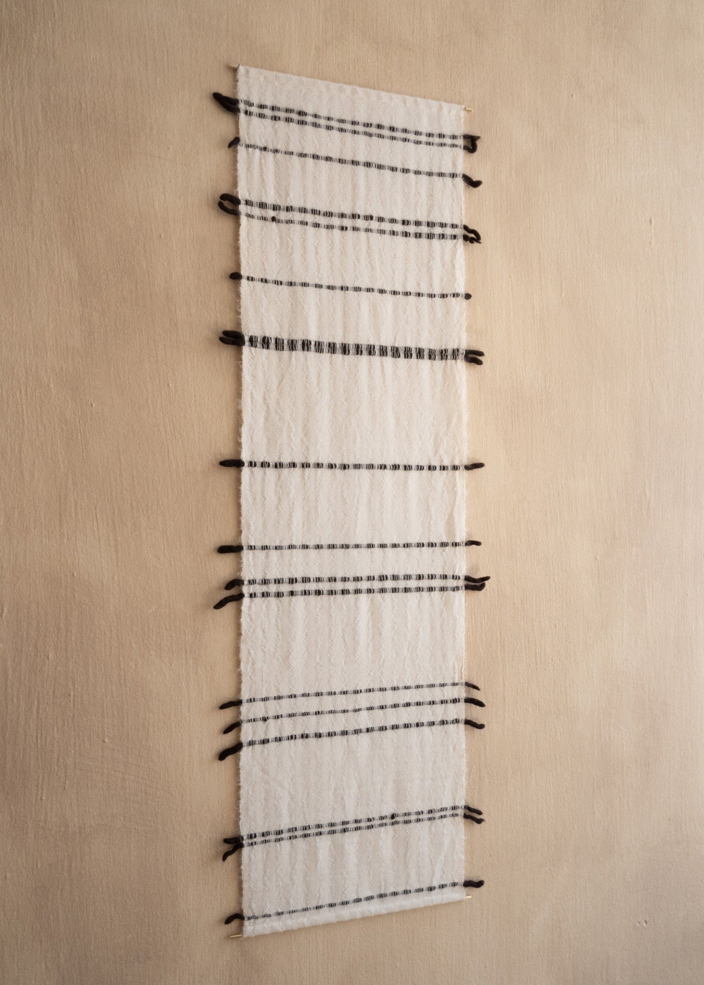 Chiaroscuro Handwoven Cotton Wall Hanging