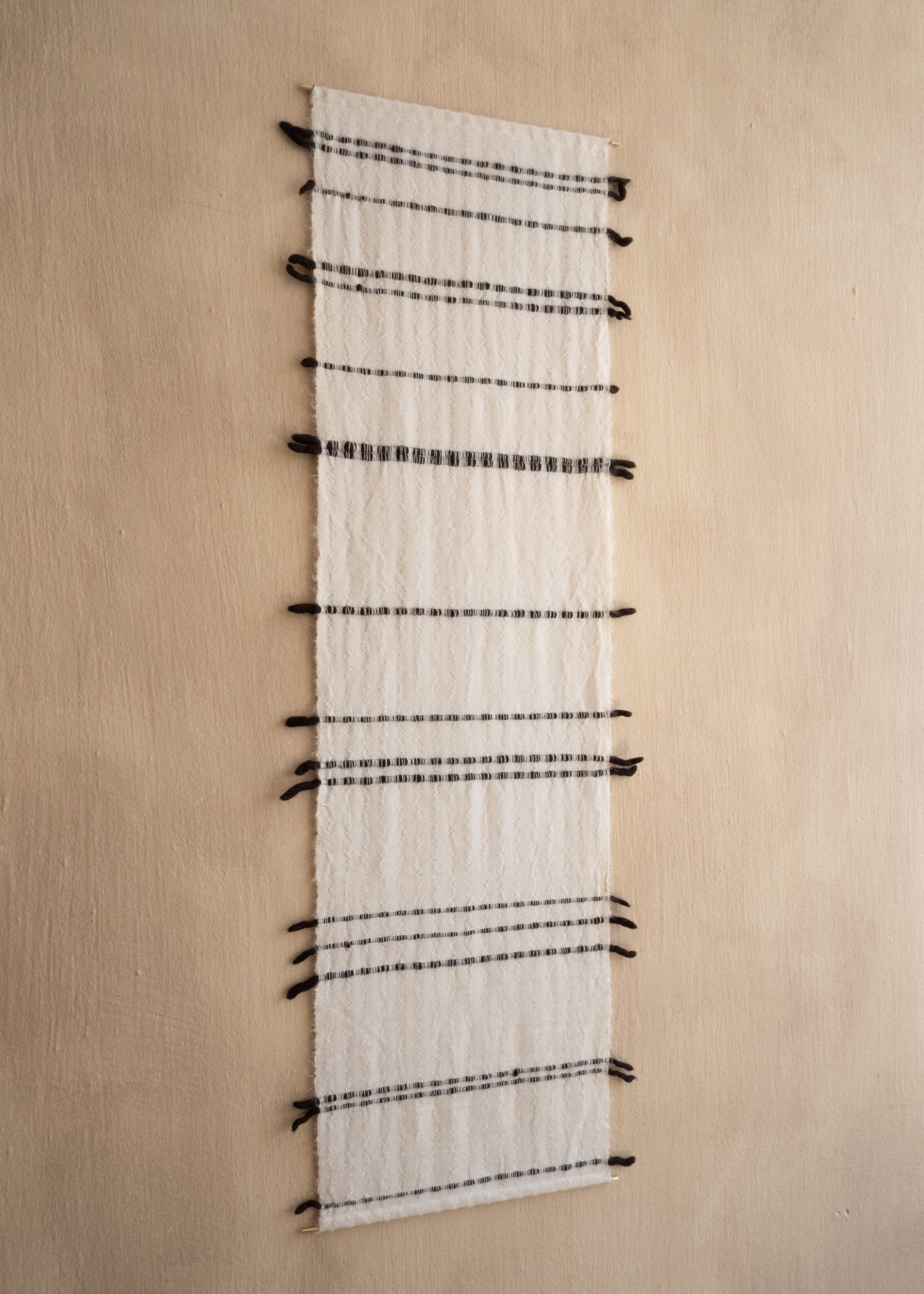 Chiaroscuro Handwoven Cotton Wall Hanging