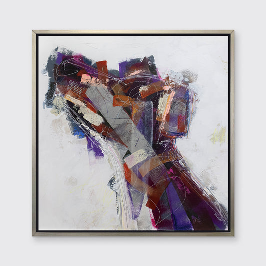 Colorful Basenji - Limited Edition Canvas Print