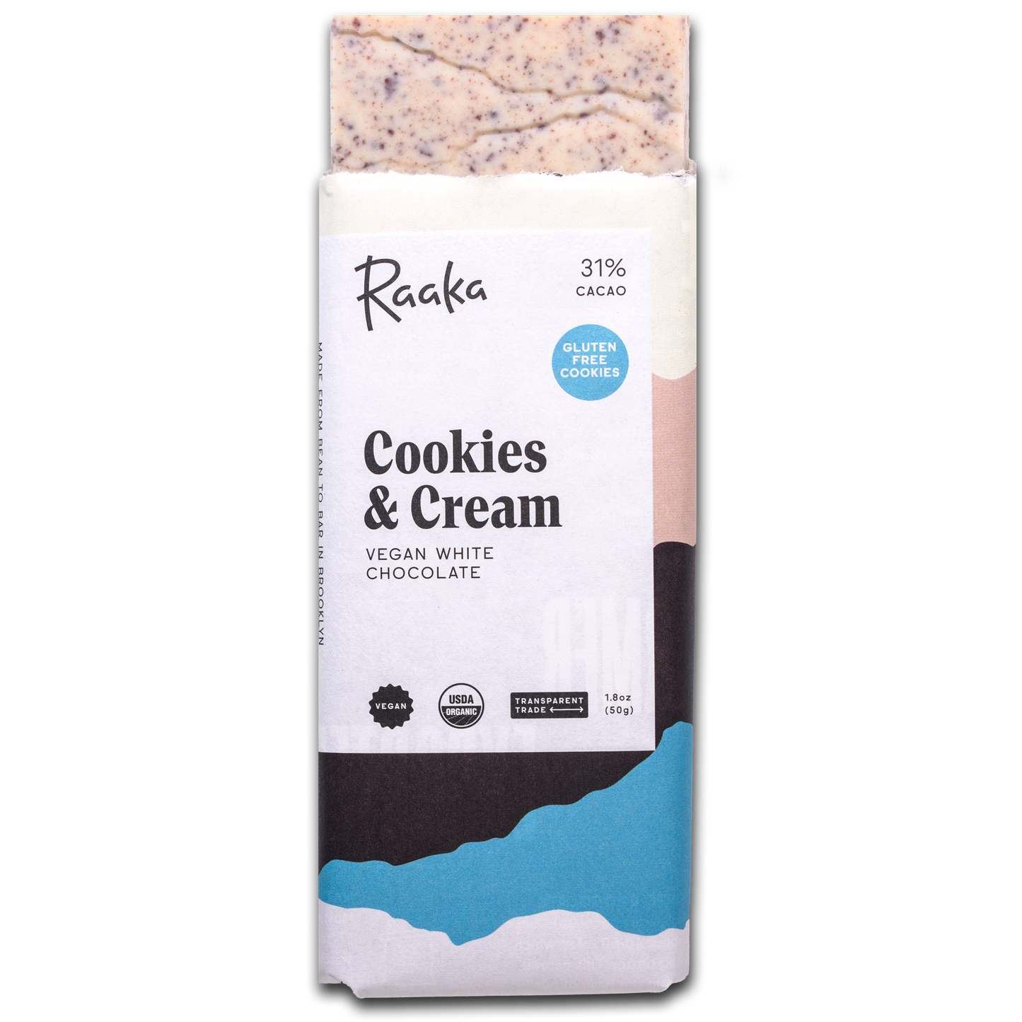 Raaka Cookies & Cream bar!