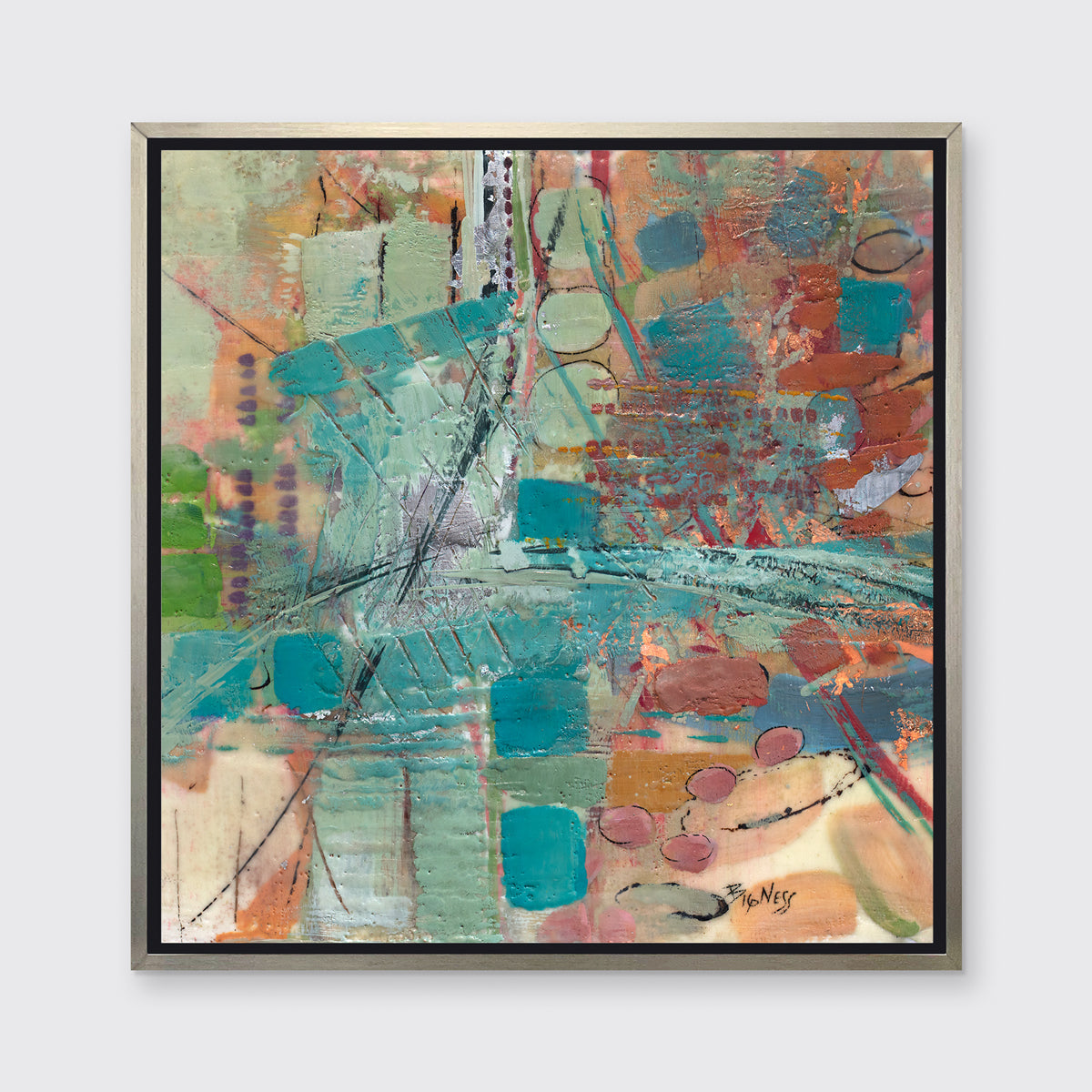 Copper Pier - Open Edition Canvas Print