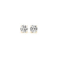 1 cttw Certified IGI Lab Grown Round Diamond Stud Earrings 14k Yellow Gold (G/VS2)
