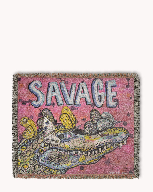 Savage Woven Blanket Tapestry