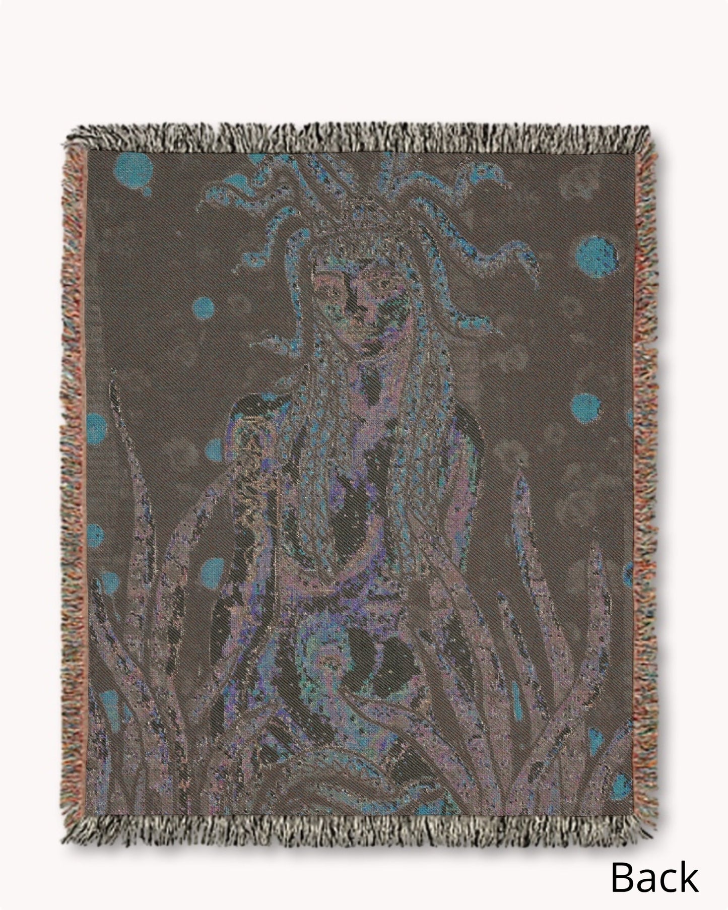 Medusa Woven Blanket Tapestry