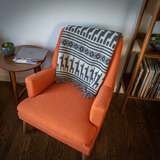 Alpaca Wool Throw Blanket - Alpaca Design