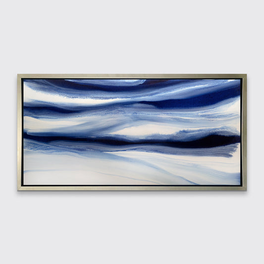 Denim Blues 1 - Open Edition Canvas Print