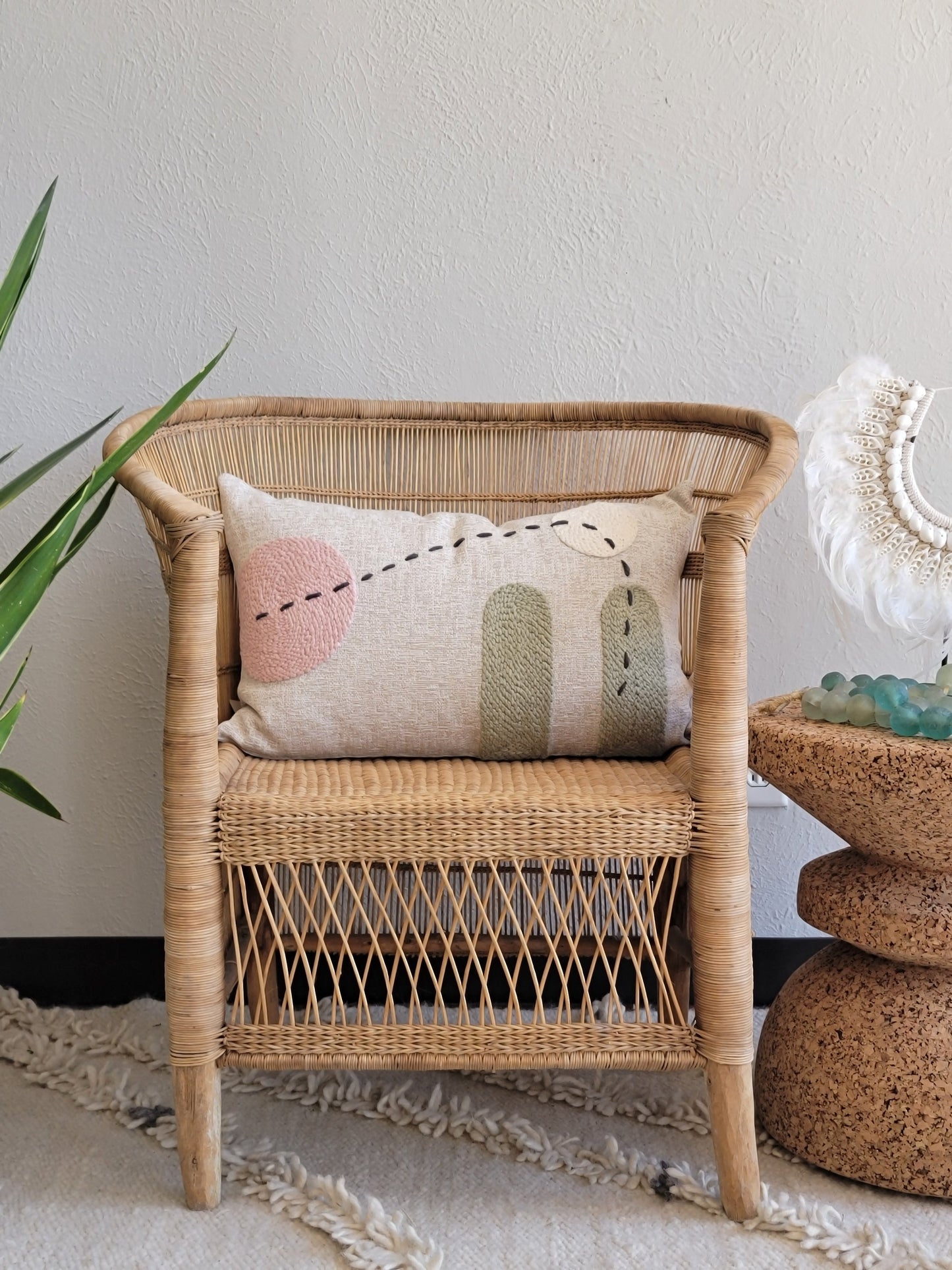 Desert Dawn Throw Pillow