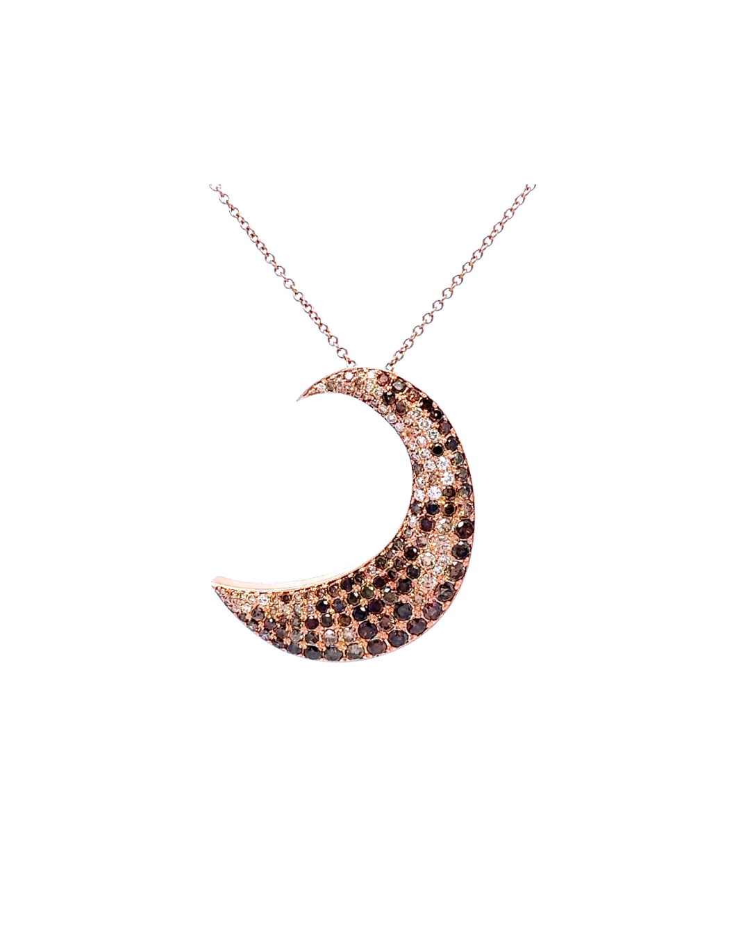 Desert Moon Diamond Pendant