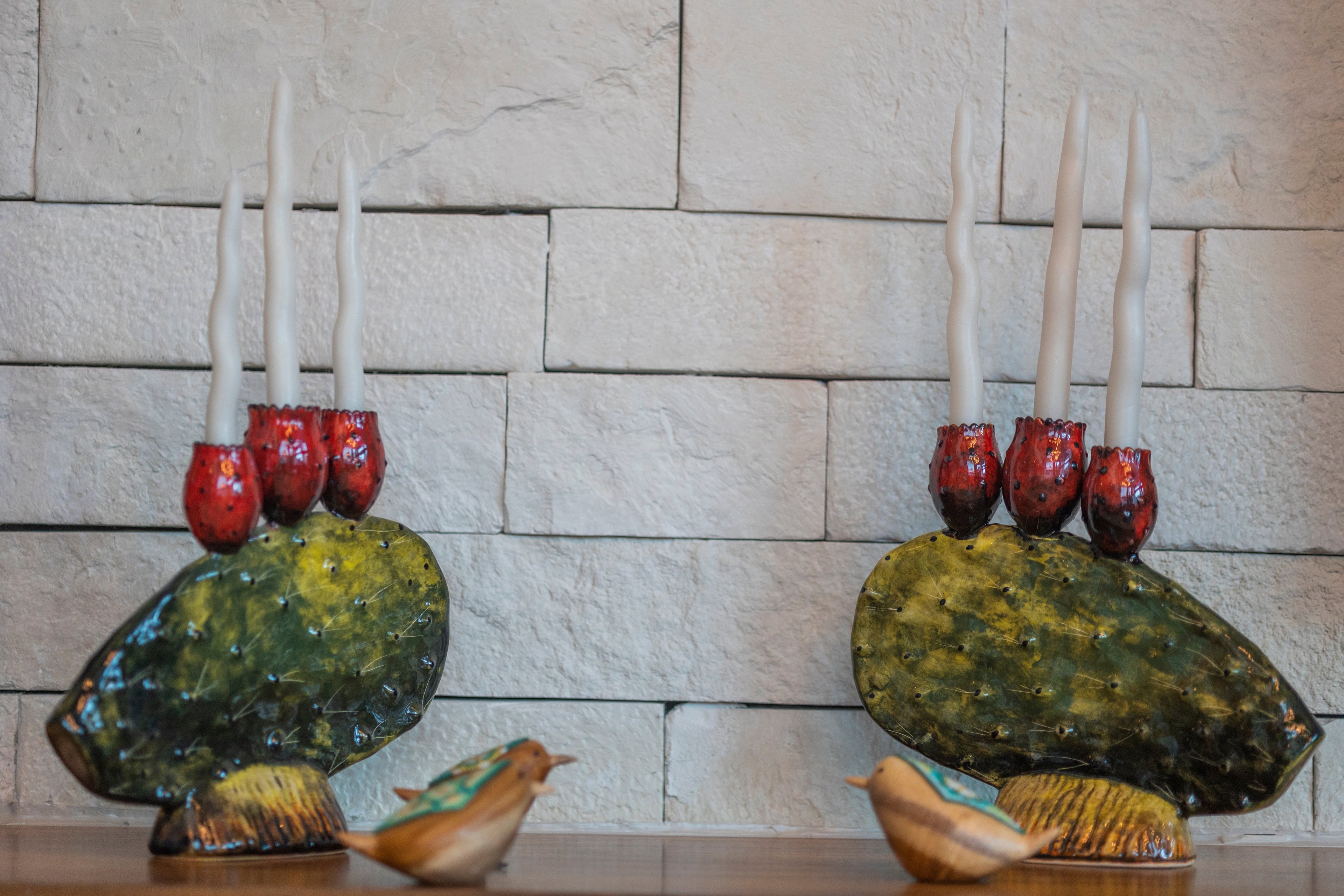 Cactus Glow Candle Holder