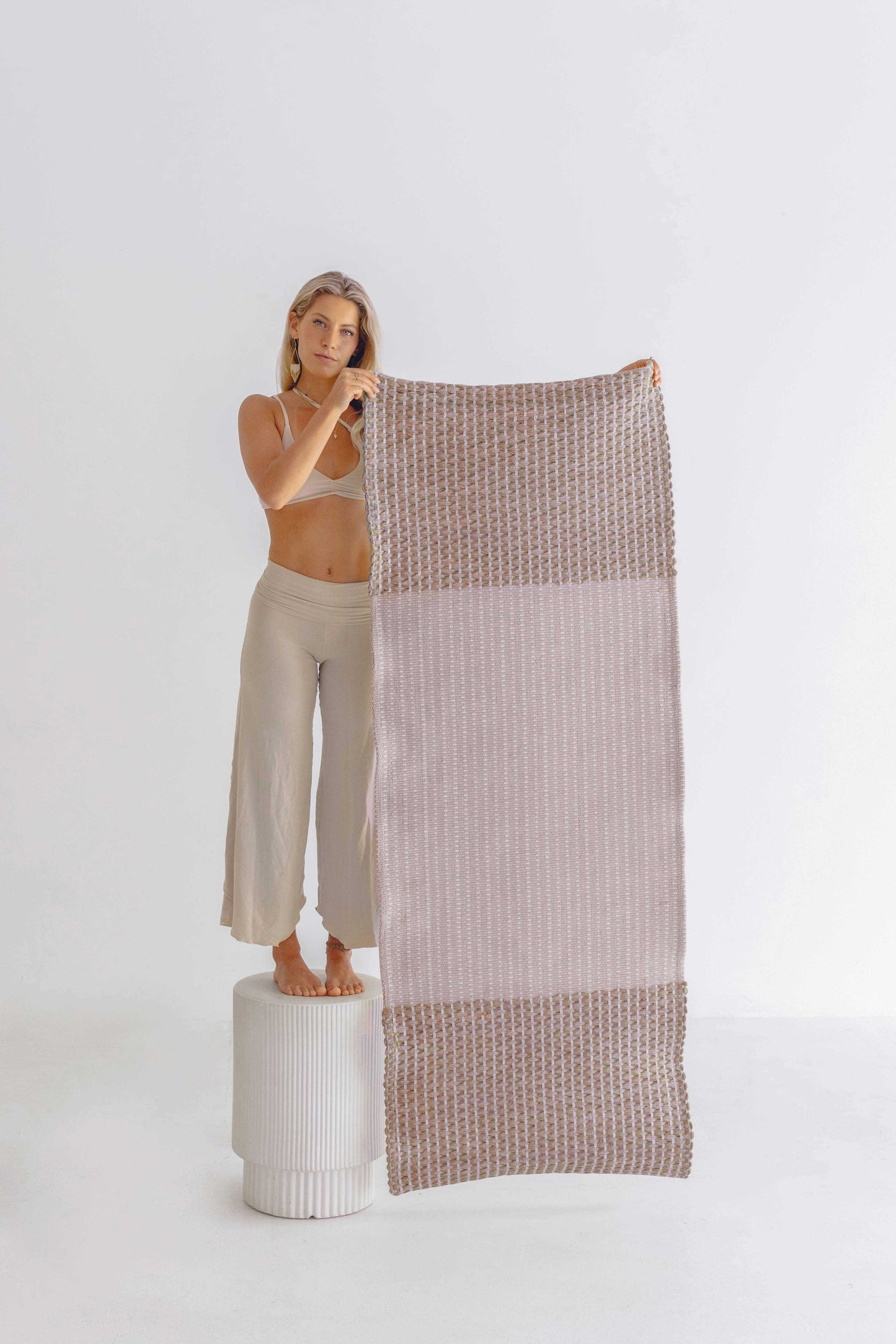 Organic Cotton Herbal Yoga Mat