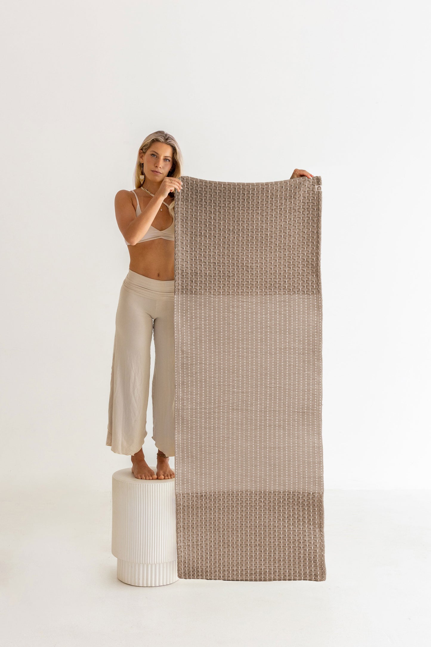 Organic Cotton Herbal Yoga Mat