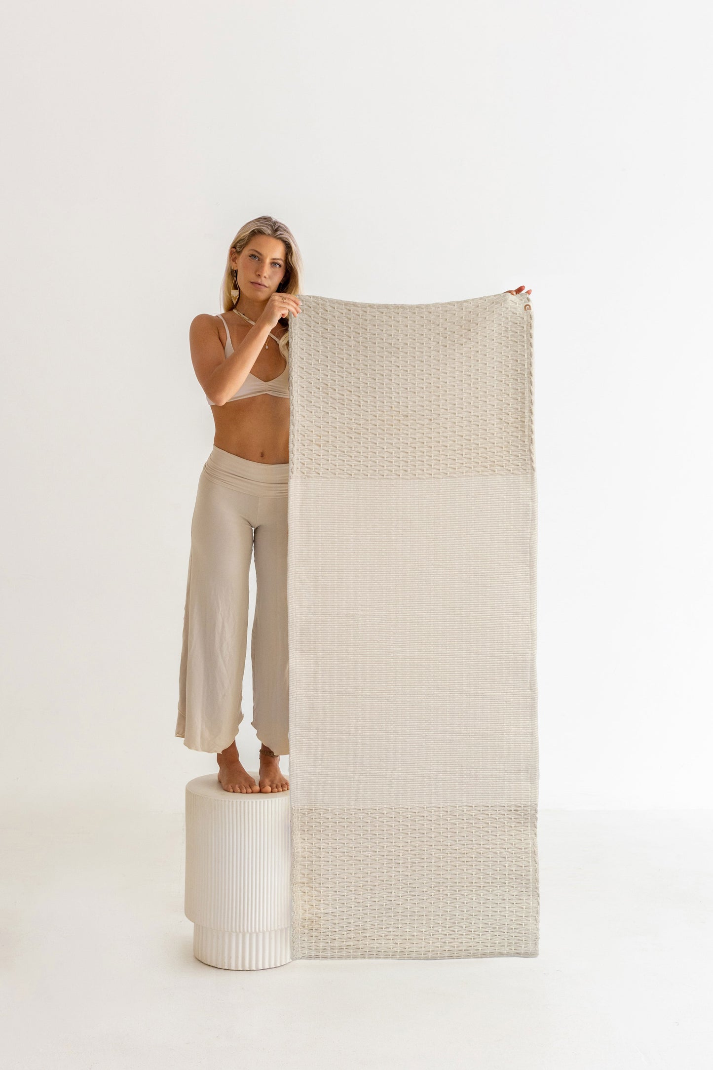 Organic Cotton Herbal Yoga Mat