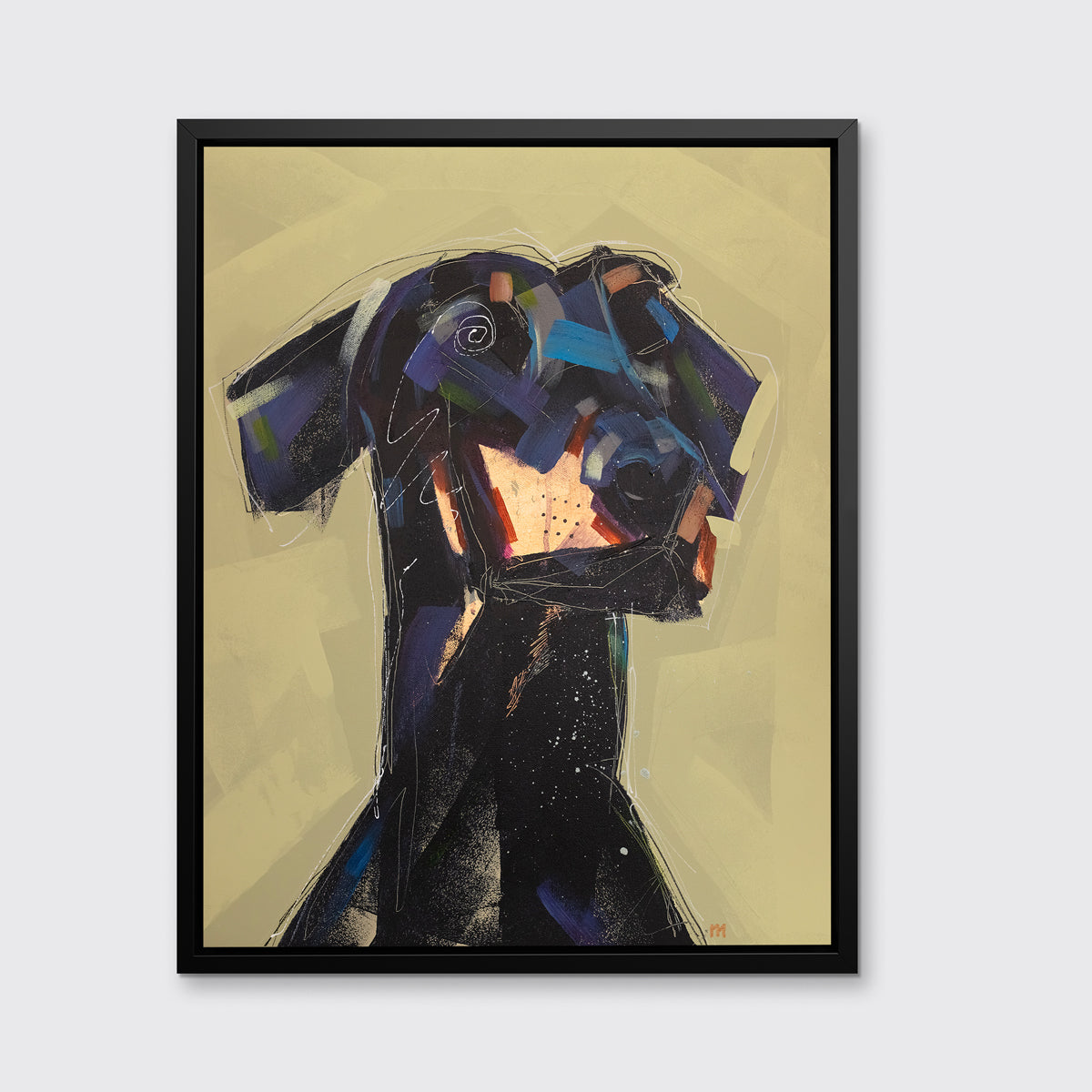 Doberman - Limited Edition Canvas Print