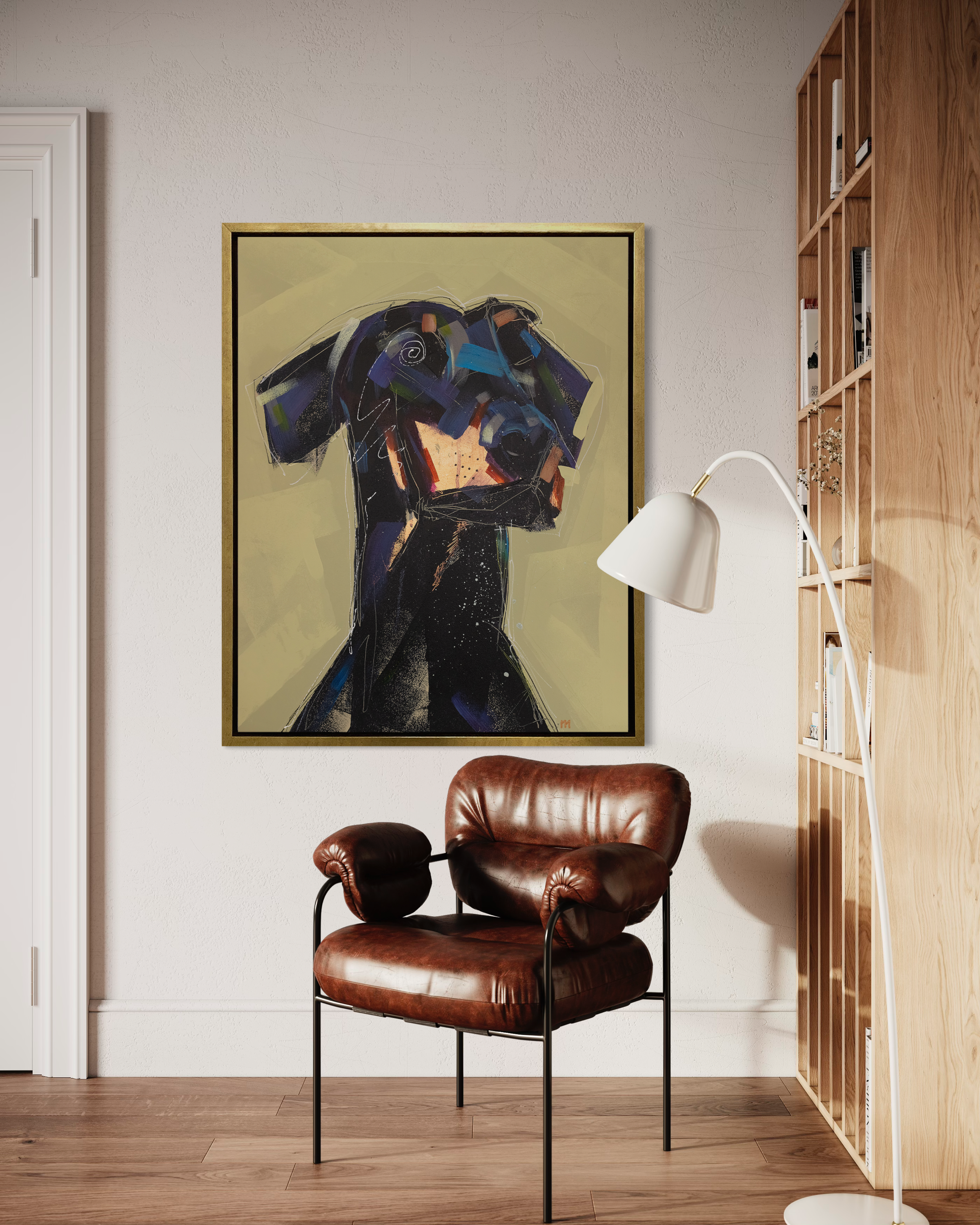 Doberman - Limited Edition Canvas Print