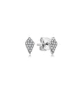 Diamond Kite Stud Earring