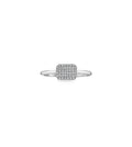 Diamond Rectangle Ring
