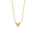 Diamond Butterfly Necklace