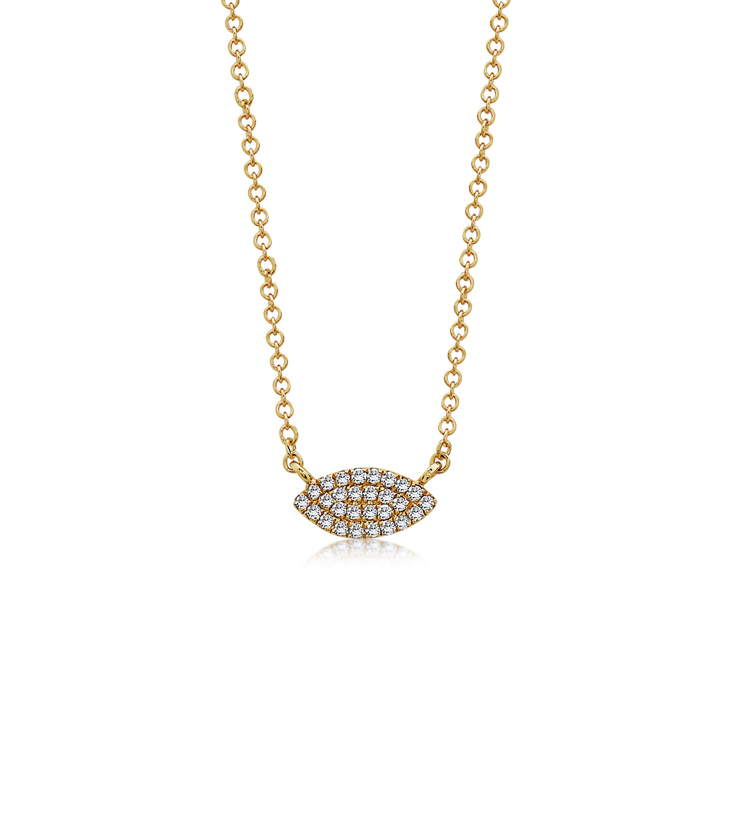 Diamond Marquise Necklace